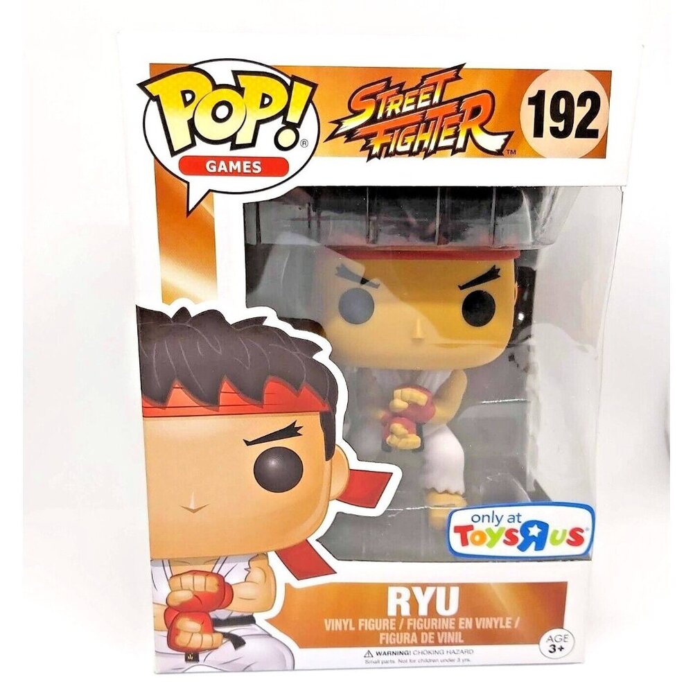 Funko Pop! Ryu Special Attack 192 Series 1 Toys R Us Exclusive Street Fighter